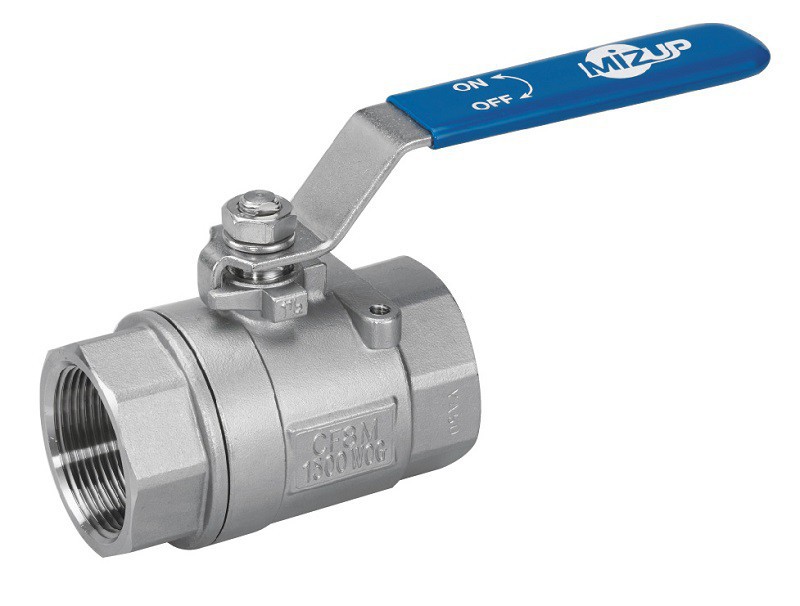 兩片式高壓牙口球閥 NPT牙 1/4 英吋